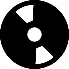 Digital Disc Tool Svg Vector Tracing Design, Free Vectors File